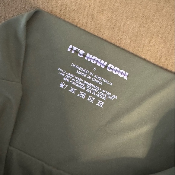 Free People x IT’S NOW COOL Contour High-Waisted Surf Bottoms in Pesto Sz S 97 - Picture 9 of 14